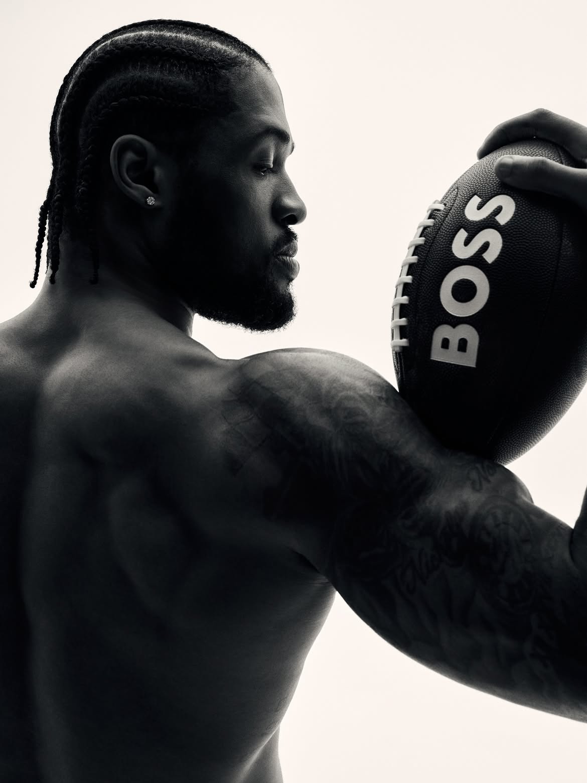 Joshua Kaindoh for the BOSS Zone campaign, placement by Amoa Legacy Group x AmoaSports